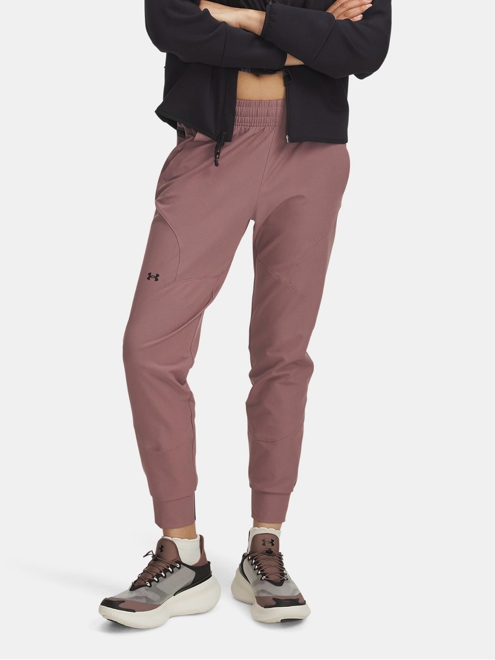 Under Armour Women's Dusty Mauve Athletic Joggers